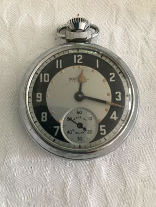 Vintage Ingersoll Triumph Pocket Watch 2