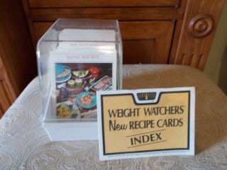 Vintage Weight Watchers Recipe Cards - Index - Recipe Box