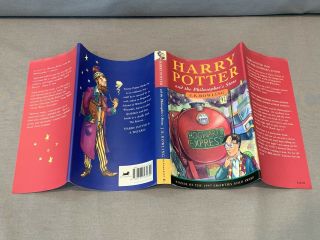 1st Edition,  5th Print U.  K.  Hardcover Harry Potter and the Philosopher ' s Stone 5