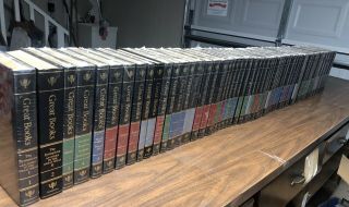 Great Books Of The Western World Britannica Fifth Printing 1994 Complete Set 60