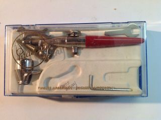 Vintage Paasch Airbrush Pen Gun Type H With Extra Bits
