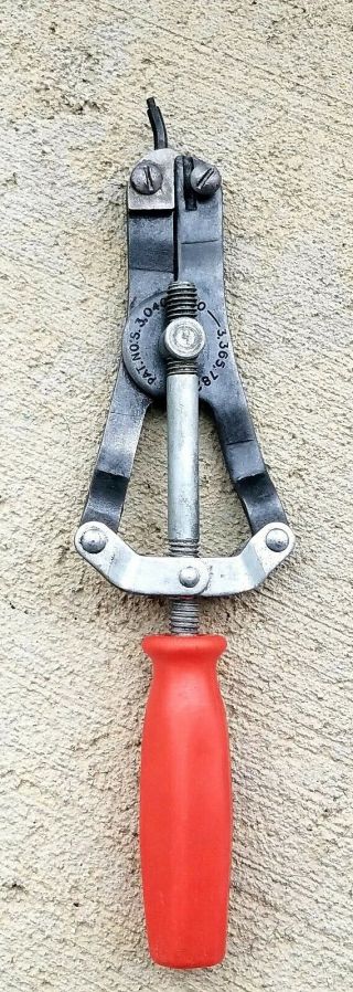 Vintage K - D No.  2012 Heavy Duty Combination Snap Ring Pliers With Tip.