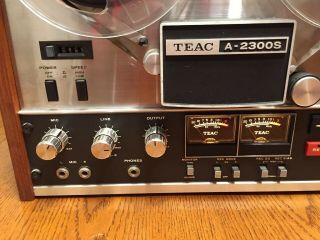 TEAC A - 2300S - STEREO REEL - TO - REEL TAPE DECK 2