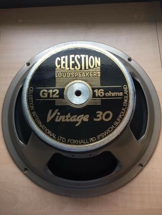 Celestion Vintage 30 12 " Speaker 444 Cone G12 Guitar Loudspeaker 16 Ohm