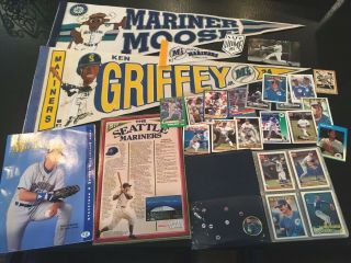 Vintage Mariners Memorabilia Cards And More
