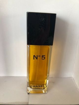 Vintage Chanel No.  5 Eau De Toilette Spray 3.  4 Oz Edt Perfume 100ml