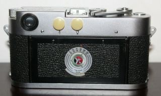 Leica M3 Early Double Stroke Rangefinder Camera Body With Case 6
