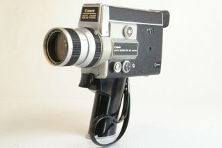 Canon Auto Zoom 518 SV Super8 Film 8mm Movie Camera 8 w/ 518 Case 7