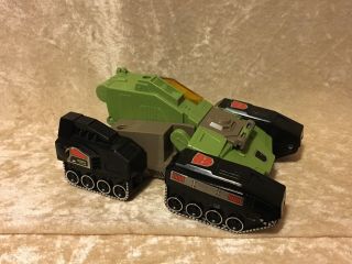 Vintage 1987 Transformers Headmaster Autobot Hardhead Green Battle Tank