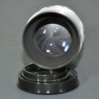 Meyer - Optik Gorlitz Trioplan 2.  8/100 Exakta Lens Box Both Lens Caps 7