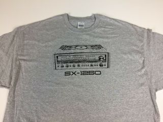 Vintage Pioneer Sx 1250 Receiver T Shirt Xl