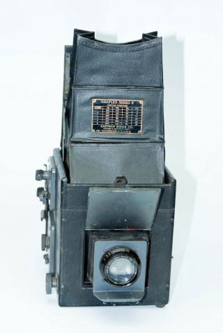 Graflex Series B Camera W/ Anastigmat 5 1/2 Inc Lens