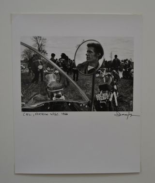 Danny Lyon Signed 1966 Bikeriders Cover Photograph w/1st Edition Book 3