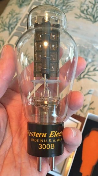 WESTERN ELECTRIC Factory Matched 300B Tube Pair 7