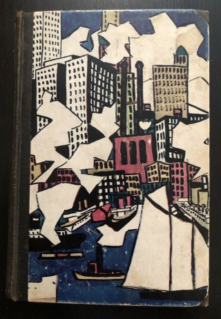 John Dos Passos,  Manhattan Transfer (1926),  Early Us Ptg; Illust Boards