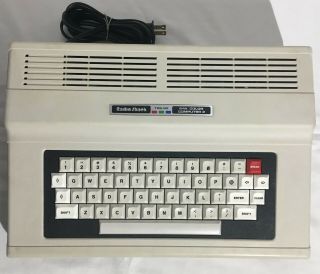 Tandy Radio Shack TRS - 80 64K Color Computer 2 CoCo W/ Box Dust Cover Manuals 6