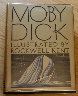 Moby Dick By Herman Melville 1930 First Trade Edition With Rockwell Kent Illus.