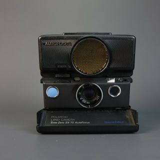 Rare Polaroid SX - 70 Autofocus Land Instant Camera Special Edition Film 4