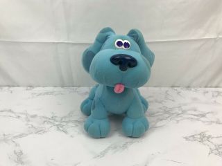 Vintage 2000 Fisher Price Blues Clues Barking Talking Plush Toy 9 Inches Tall