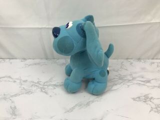 Vintage 2000 Fisher Price Blues Clues Barking Talking Plush Toy 9 inches Tall 2
