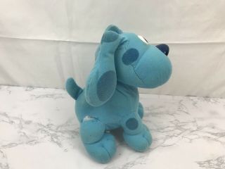 Vintage 2000 Fisher Price Blues Clues Barking Talking Plush Toy 9 inches Tall 4