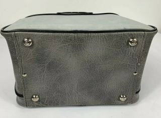 Vintage Brunswick Bowling Ball Bag Gray Case Rockabilly USA 5