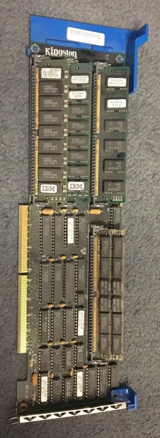 IBM Personal System/2 PS/2 Model 80 8580,  Maxtor HD,  Kingston,  3Com & SCSI Card 11