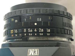 Vintage Nikon EM 35mm Camera W/ E Series 50mm 1.  8 Pancake Lens 3