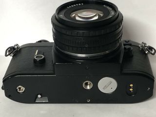 Vintage Nikon EM 35mm Camera W/ E Series 50mm 1.  8 Pancake Lens 7