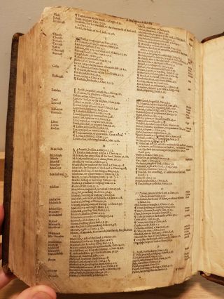 1597 GENEVA BIBLE FOLIO BINDING 11