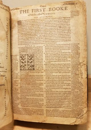 1597 GENEVA BIBLE FOLIO BINDING 3