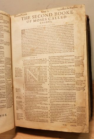 1597 GENEVA BIBLE FOLIO BINDING 4