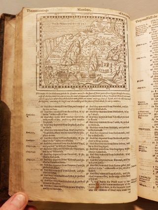 1597 GENEVA BIBLE FOLIO BINDING 5