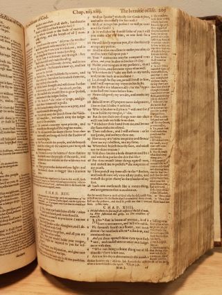 1597 GENEVA BIBLE FOLIO BINDING 6