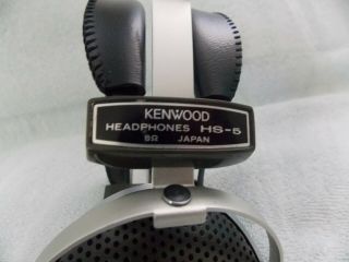VTG KENWOOD HS - 5 8 Ohm Headphones from JAPAN 5