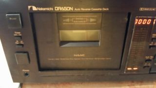 Nakamichi Dragon audiophile cassette deck - late model,  low usage 6