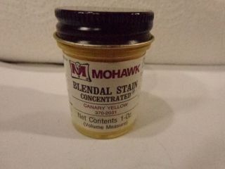 VINTAGE MOHAWK FINISHING PRODUCT BLENDAL STAIN PIGMENT CANARY YELLOW 370 - 2031 2
