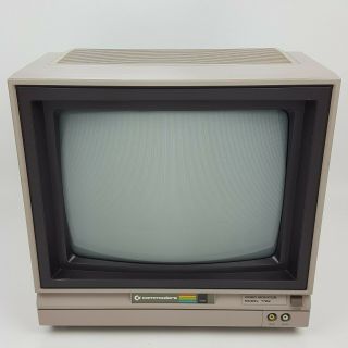 Commodore 1702 Computer Monitor - Well Screen T.  V.  C64 C128 Vic 20