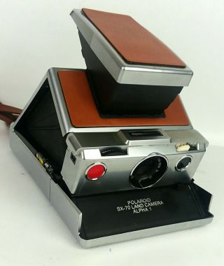 Polaroid Sx - 70 Alpha 1 Land Camera Orginal Strap See Pictures