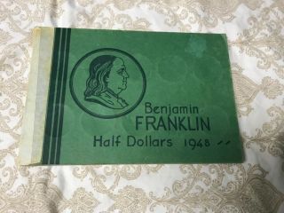 Vintage 1950’s Wayte Raymond Franklin Half Dollar Album