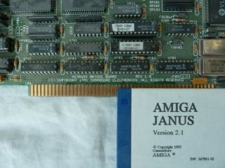 Amiga A2386sx Bridge Board And Janus Software