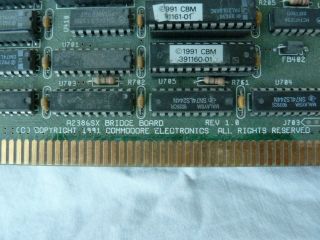 Amiga A2386sx bridge board and Janus Software 3