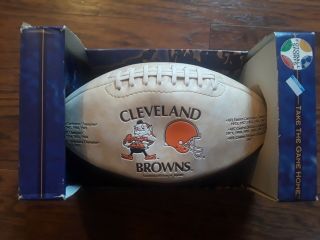 Cleveland Browns,  Limited Edition Of 10,  000,  Elf Edition Football,  Vintage