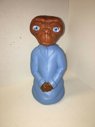 Vintage Plastic Et The Extra Terrestrial Alien Hollow Coin Bank Promotional Toy