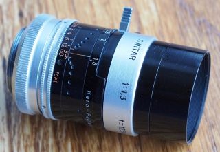 Kern Paillard Switar 12.  5mm 1.  3 H8 Rx Preset Cine Lens | 12.  5 F1.  3 1:1,  3 Bolex