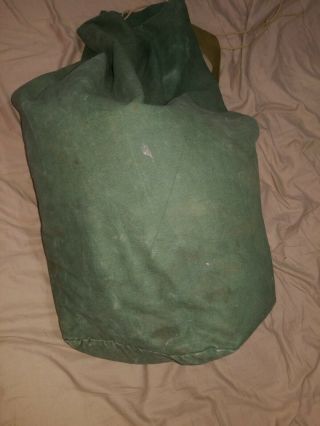 LARGE VINTAGE US MILITARY M - 1949 DOWN FILLED MUMMY STYLE MOUNTAIN SLEEPING BAG 4