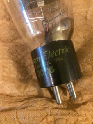 Western Electric 300B Triode Vacuum Tube 1952 TV - 7 Very Strong 2