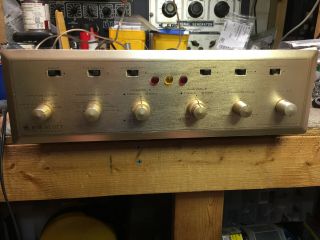 Hh Scott 299b Stereo Tube Amplifier,  Top Restoration