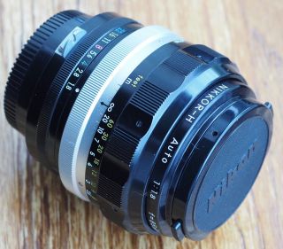 Nikon Nikkor H 85mm 1.  8 Non - Ai Lens | Nikkor - H 85 F1.  8 85/1.  8