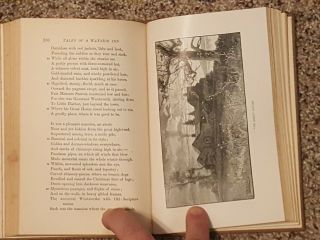 Antique Longfellow ' s Tales of a Wayside Inn Riverside Lit Series 1891 Hardcover 4